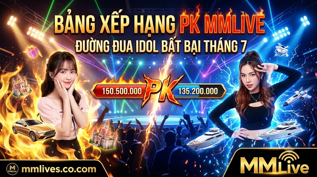 Ảnh đại diện Bảng xếp hạng PK MMLive tháng 7, vinh danh các chiến thần Idol bất bại trên đường đua PK liên server với cơn mưa quà tặng ảo và điểm cống hiến kỷ lục. Hình ảnh độc quyền từ fencingchannel.tv.