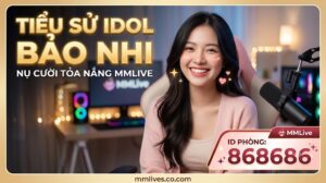 Ảnh thumbnail bài viết TIỂU SỬ IDOL BẢO NHI - NỤ CƯỜI TỎA NẮNG MMLIVE, ID PHÒNG: 868686. Hình ảnh Idol Bảo Nhi cười rạng rỡ trong phòng livestream MMLive, domain fencingchannel.tv.